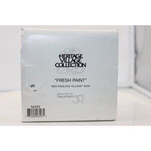 Dept 56 New England Village - Fresh Paint